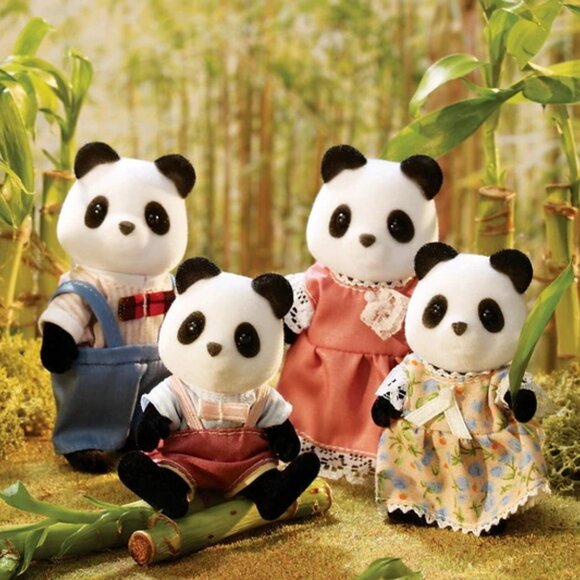 Calico Critters Wilder Panda Family New in Box - Picture 3 of 11